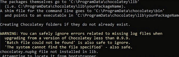 install chocolatey using powershell