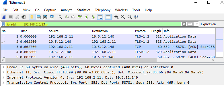 Popular Wireshark Filters (by IP, protocol, MAC, etc.)
