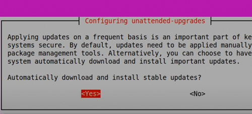 configure unattended-upgrades on Ubuntu