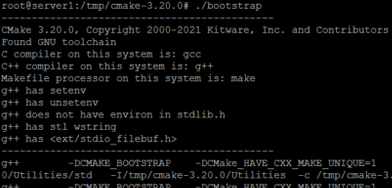 installing cmake tool from source on linux