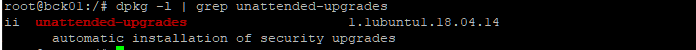 unattended-upgrades on ubuntu used to automatically install updates 