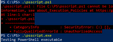 compiled powershell script bypass execution policy