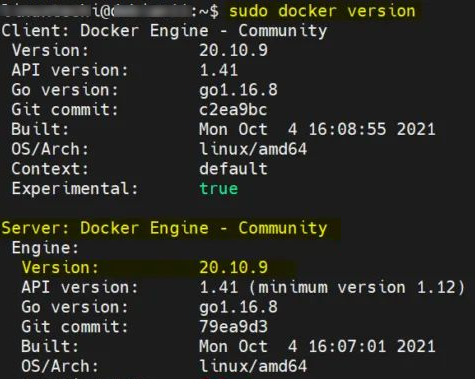 installing docker engine on linux
