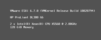 unsupported CPU on VMware Esxi host