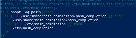 Bash Tab Autocomplete Not Working on Linux