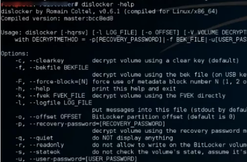 dislocker - decrypt bitlocker partitions on linux