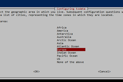 dpkg-reconfigure tzdata