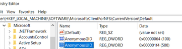 ClientForNFS: AnonymousUID and AnonymousGID attributes