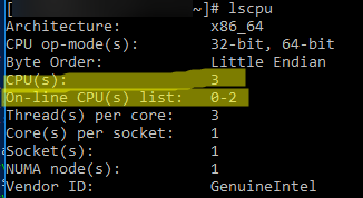 Enable/Disable CPU Cores on Linux