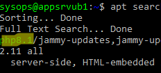 check available PHP version in linux repo