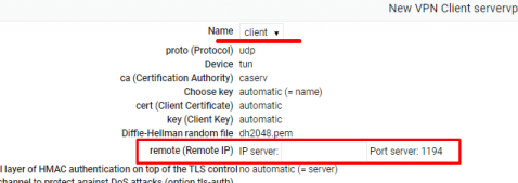 OpenVPN create OVPN config