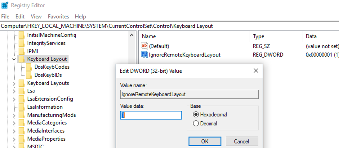 IgnoreRemoteKeyboardLayout - prevent RDP from adding new keyboard layouts