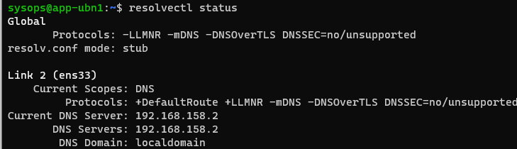 DNS caching client with systemd-resolved