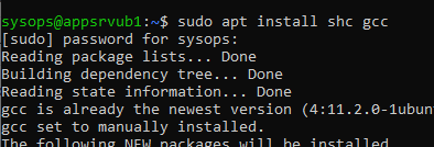 Install Shc (shell script compiler)